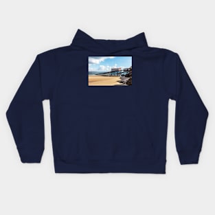 Tenby Lifeboat Station And Slipway Kids Hoodie